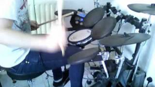 Aaron Kitcher  Oceano  District of Misery  Drum Cover [upl. by Ecyaj]