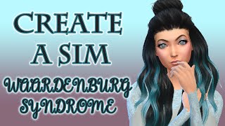 The Sims 4 CAS  Waardenburg Syndrome [upl. by Sylado983]