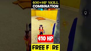 410 HP health 400 health combination freefire freefireshorts mereliyetumkaafiho [upl. by Aieki]