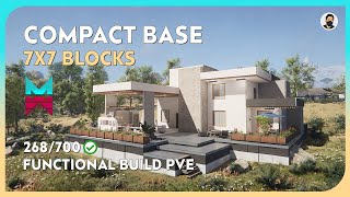 Creating 7X7 Functional SMALL Base in ONCE HUMAN Everything You Need  Blueprint Tutorial [upl. by Calandria527]