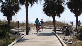 Coligny Beach Park in Hilton Head [upl. by Atinaj]