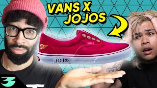 Fashion YouTuber Rates Anime Sneaker Collabs JoJos Naruto  MORE [upl. by Desiri248]