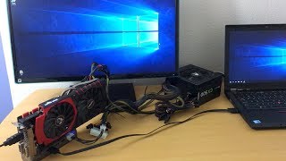 Lenovo T410s  GTX 970 Overview and Benchmarks eGPU EXP GDC v80 [upl. by Cass]