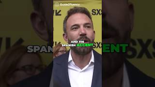 Does Ben Affleck Speak Spanish [upl. by Rozella]