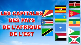 Les Capitales des Pays dAfrique de lEst [upl. by Cornall]