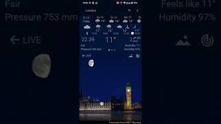 YoWindow Weather app  live water 🌊 on photos [upl. by Olvan]