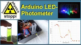 DIY LEDPhotometer with Arduino  LED Photometer mit Arduino [upl. by Crabb548]