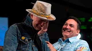 Emotional Gord Downie honoured by AFN [upl. by Conni]