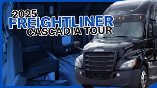 Tour of a 2025 Freightliner Cascadia [upl. by Amir]