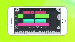 Making A Beat Using FL Studio Mobile [upl. by Ahsimat802]