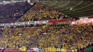 6700 Bodø Glimt supporters🔥 Biggest away attendance at Old Trafford [upl. by Airuam21]