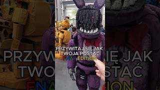 FNAF EDITION SHAKE MY HAND IN CHARACTER🤝fnaf fnafcosplay fivenightsatfreddys [upl. by Junette694]