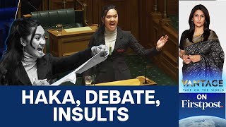 New Zealand Parliament Suspended as Maori Lawmakers Perform Haka  Vantage with Palki Sharma [upl. by Steinman766]