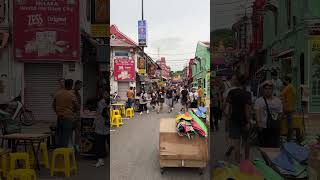 Jonker street night market  Malaysia STREET FOOD [upl. by Airdnal731]