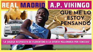 😂 LA JUGOSA RESPUESTA DE FLORENTINO A LA OFERTA MILLONARIA POR VINICIUS armyplayers realmadrid [upl. by Linden]