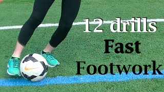 Fast Feet Beginner Soccer Drills [upl. by Ingamar151]