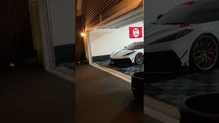 CORVETTE c8 sema lyrics song c8vette automobile corvettecommunity sportscar cartok [upl. by Yehus]