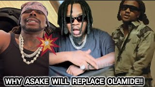 Asake Ashidapo  Brother SHOCK Olamide quotAsake Going Bigger than baddo [upl. by Ynaoj]