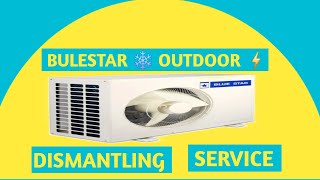 How to clean Your ac outside Unit like ac Outdoor Unit cleaning split ac video acclean ideas [upl. by Muffin613]