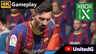 FIFA 21 Next Gen Gameplay Xbox Series X 4K [upl. by Aitsirhc]