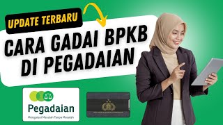 Cara Gadai BPKB Motor Di Pegadaian Di Tahun 2024  Gadai Bpkb motor Di Pegadaian Terbaru [upl. by Hayott799]