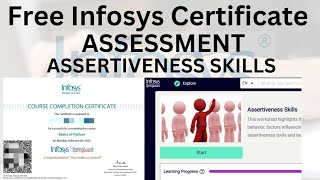 AssertivenessSkillsAssessmentSolutionof quotInfosys Springboardquot  Lex   with 💯  accuracy [upl. by Armand212]