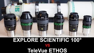 Explore Scientific 100° vs TeleVue Ethos Hyperwide Telescope Eyepiece Showdown [upl. by Amice]