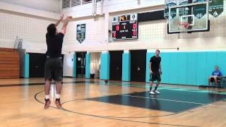 The Shooting Guy  Julian Marx  Record  Most 3 Point Shots In One Minute [upl. by Aerdno245]