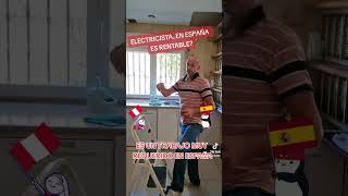 ELECTRICISTA EN ESPAÑAHAY TRABAJO [upl. by Filemon]