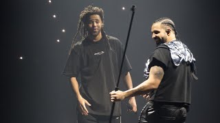 Drake with J Cole Its All a Blur tour Tampa First show live  Drake’s Full Set [upl. by Kalie]