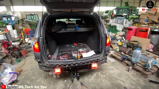 4K ✅ BMW X3 E83  Tow hitch installation  Installation of Tow bar  Electrical installation [upl. by Naruq]