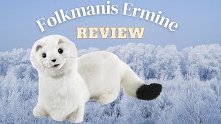 Folkmanis Ermine Review puppet review toyreview ermine stoat ferret weasel [upl. by Tehcac]