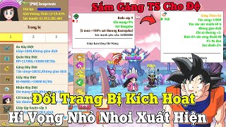 Ngọc Rồng Private  Đổi Găng Thiên Sứ Khủng Cho Đệ TửThắp Lên Hi Vọng Nhỏ Nhoi Full Sét Kích Hoạt [upl. by Kallick]