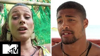 Ep 5 Beach Diaries Josiah Reacts To Angelicas Surprise Arrival  Ex On The Beach 9 [upl. by Anaihs]