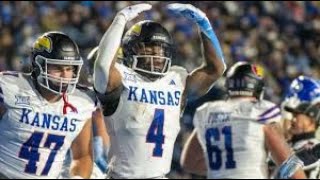 🏈 Kansas Shocks No 7 BYU Hands Cougars Their First Loss of the Season 💥 [upl. by Holna]