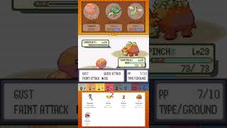 Trapinch vs 4th Gym Part2 Pokémon Emerald Challenge pokemon [upl. by Ruomyes]