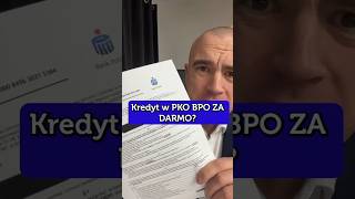 Kredyt w PKO BP ZA DARMO [upl. by Heyman]