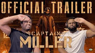 CAPTAIN MILLER  Trailer  Dhanush  Shivarajkumar BrothersReaction [upl. by Dail]