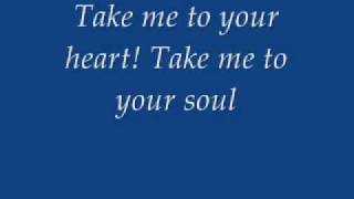 Take me to your heart lyrics [upl. by Airotciv735]