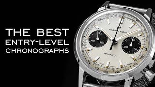 The BEST EntryLevel Chronographs  Seagull Hamilton Bulova and MORE [upl. by Yeliac445]