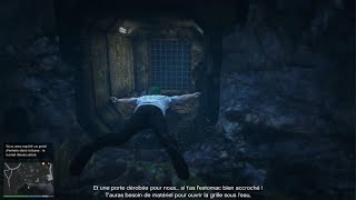 Emplacement du tunnel devacuation  reperage braquage cayo perico gta online [upl. by Einnaf]