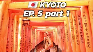 🇯🇵เที่ยว KYOTO EP5 part 1 เที่ยววัด Tofukuji  ศาลเจ้า FushimiInari วัด Sanjusangendo [upl. by Arot]