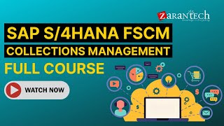 SAP S4HANA FSCM Collections Management Full Course  SAP S4HANA FSCM Training  ZaranTech [upl. by Samaj]