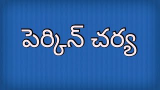 perkin reaction in telugu [upl. by Aisetal]