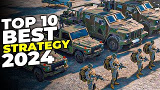 Top 10 BEST Strategy Games for Android amp IOS 2024  Strategy Games Android  RTS games Android [upl. by Jolee27]