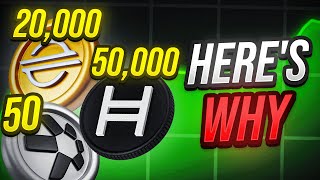 Make Millions With 50 QNT 50000 HBAR and 20000 XLM [upl. by Rabah]