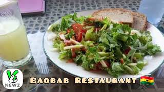 Africa Travels  Baobab Restaurant Ghana [upl. by Haines]