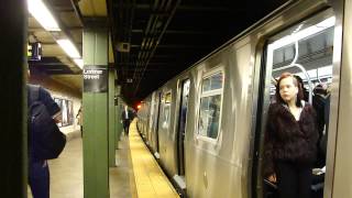 Rockaway Parkway Bound Train Of R160A1s On The L  Lorimer Street [upl. by Elyrrad]