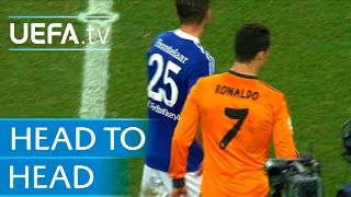 Huntelaar v Ronaldo Head To Head [upl. by Akciret982]