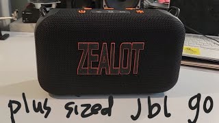 Zealot S85 Review The Plus Sized JBL Go [upl. by Idroj395]